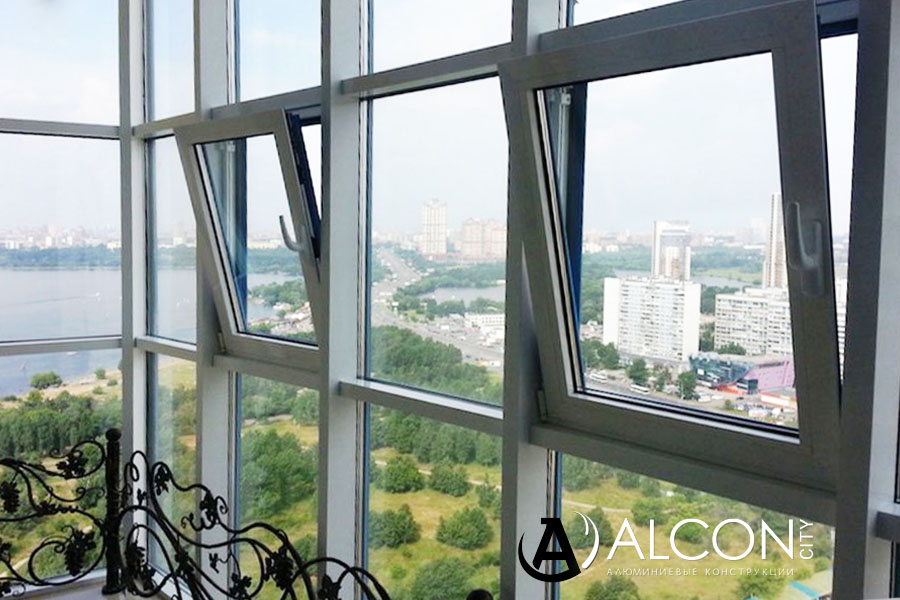 Холодные алюминиевые окна в Домодедово
